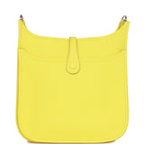 Hermes Evelyne III PM Lime Clemence Palladium Hardware
