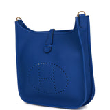 Hermes Evelyne III PM Bleu Royal Maurice Gold Hardware