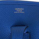 Hermes Evelyne III PM Bleu Royal Maurice Gold Hardware