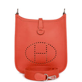 Hermes Evelyne TPM Feu Clemence Palladium Hardware