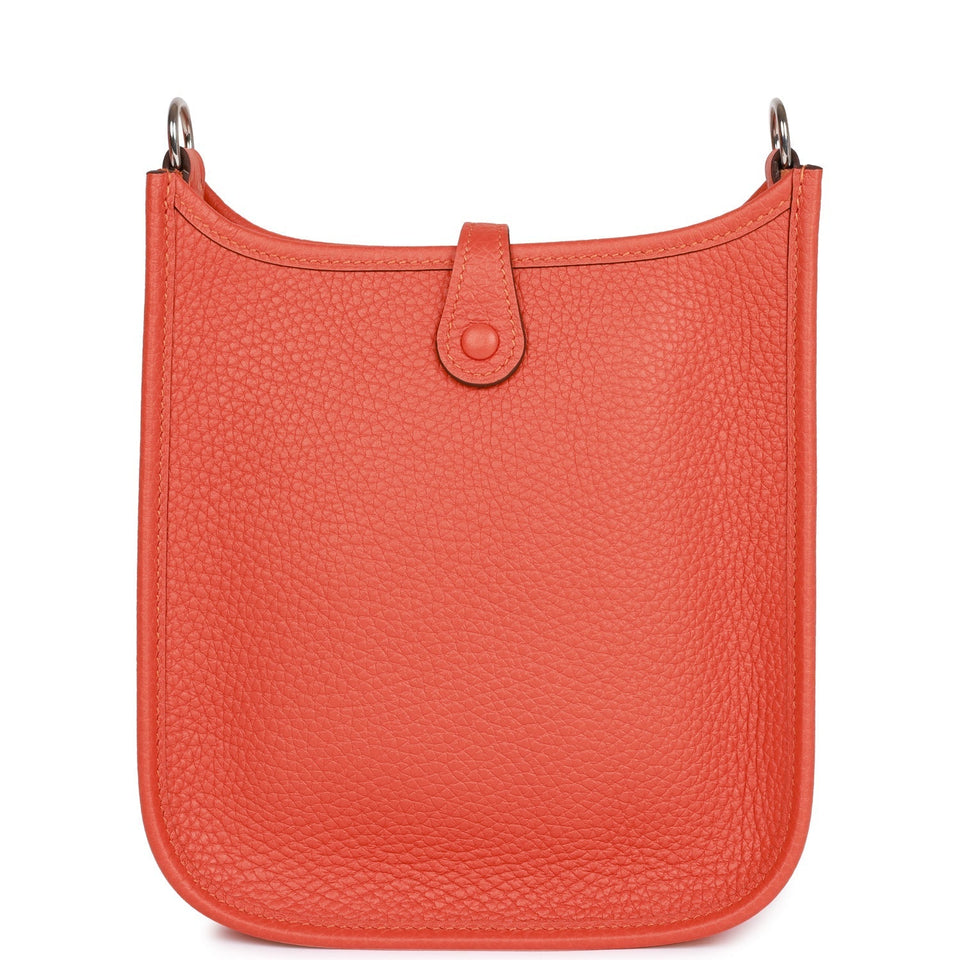Hermes Evelyne TPM Feu Clemence Palladium Hardware