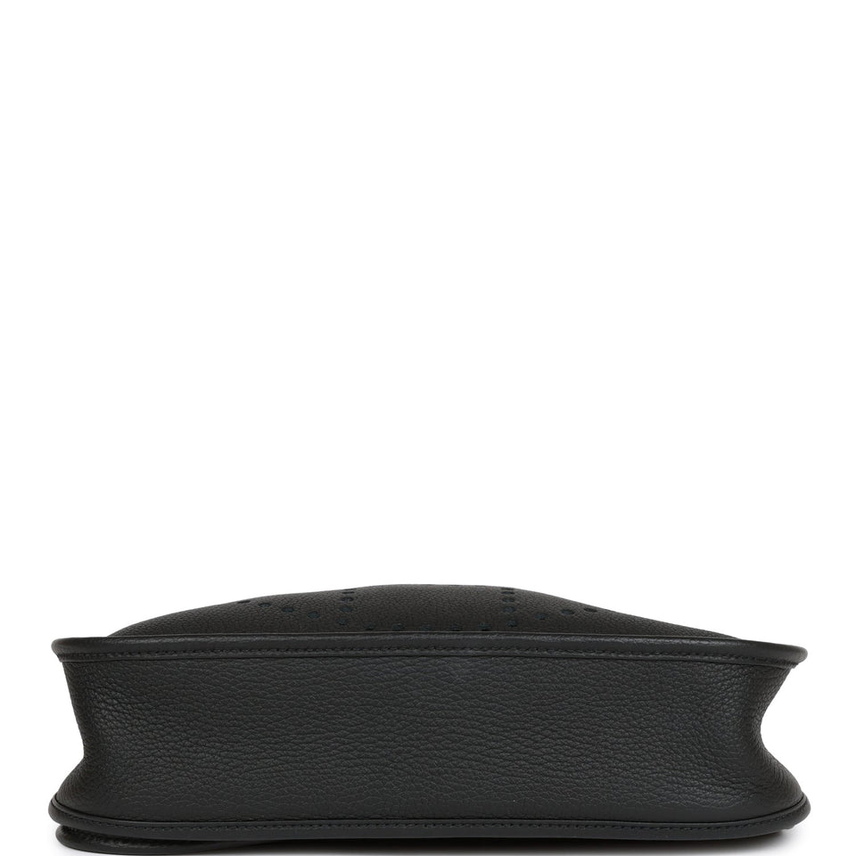 Hermes Evelyne PM Black Clemence Gold Hardware