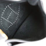 Hermes Evelyne PM Black Clemence Gold Hardware