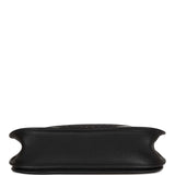 Hermes Evelyne III PM Black Clemence and Toile Palladium Hardware
