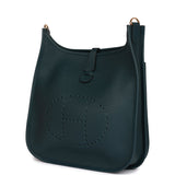 Hermes Evelyne PM Vert Cypress Clemence Gold Hardware