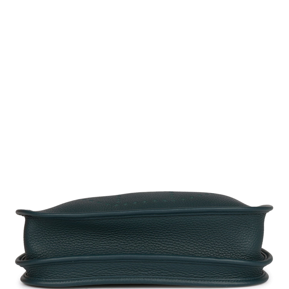 Hermes Evelyne PM Vert Cypress Clemence Gold Hardware