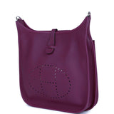 Hermes Evelyne III PM Anemone Clemence Palladium Hardware