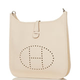 Hermes Evelyne III PM Nata Clemence Palladium Hardware