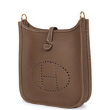 Hermes Evelyne TPM Etoupe Clemence Gold Hardware