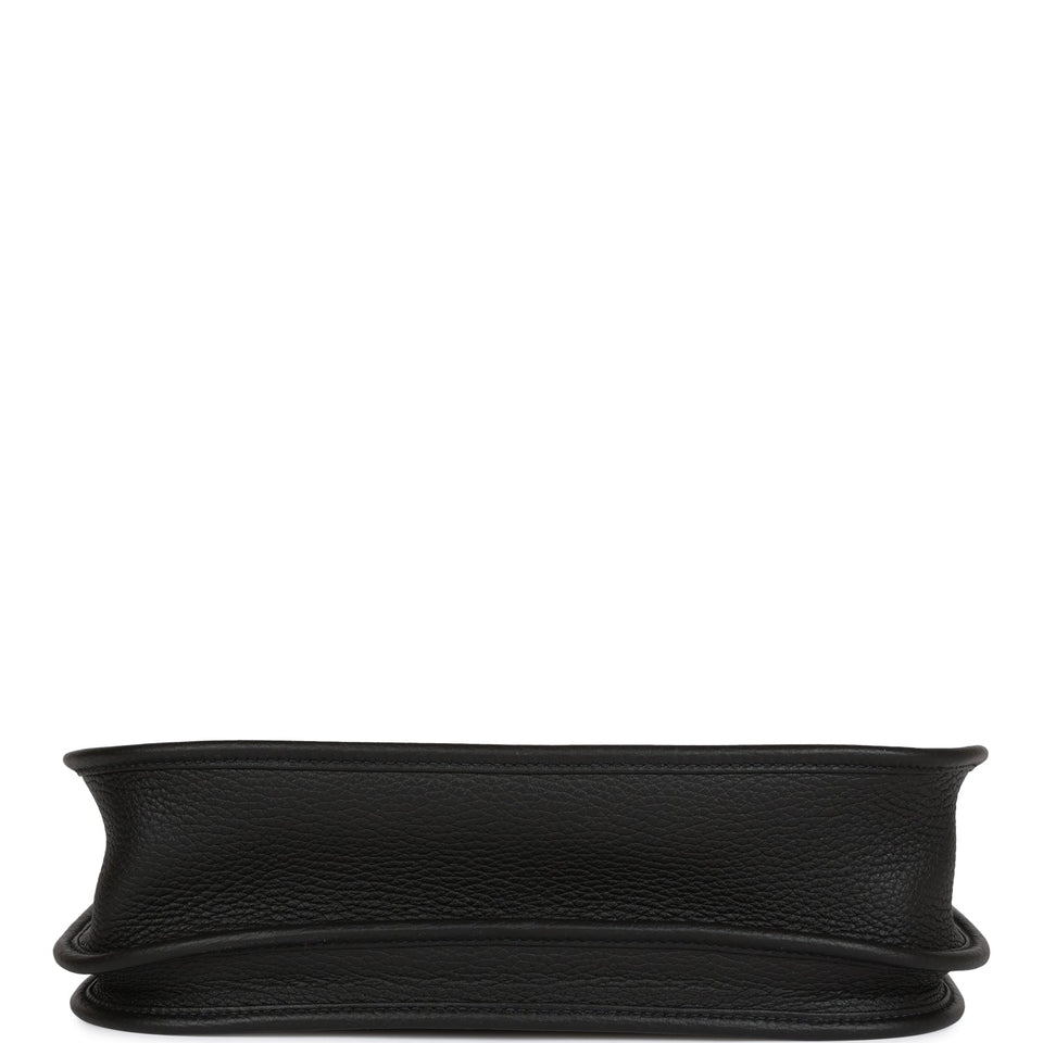 Hermes Evelyne PM Black Clemence Gold Hardware