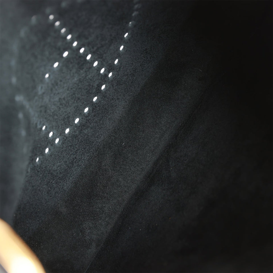 Hermes Evelyne PM Black Clemence Gold Hardware