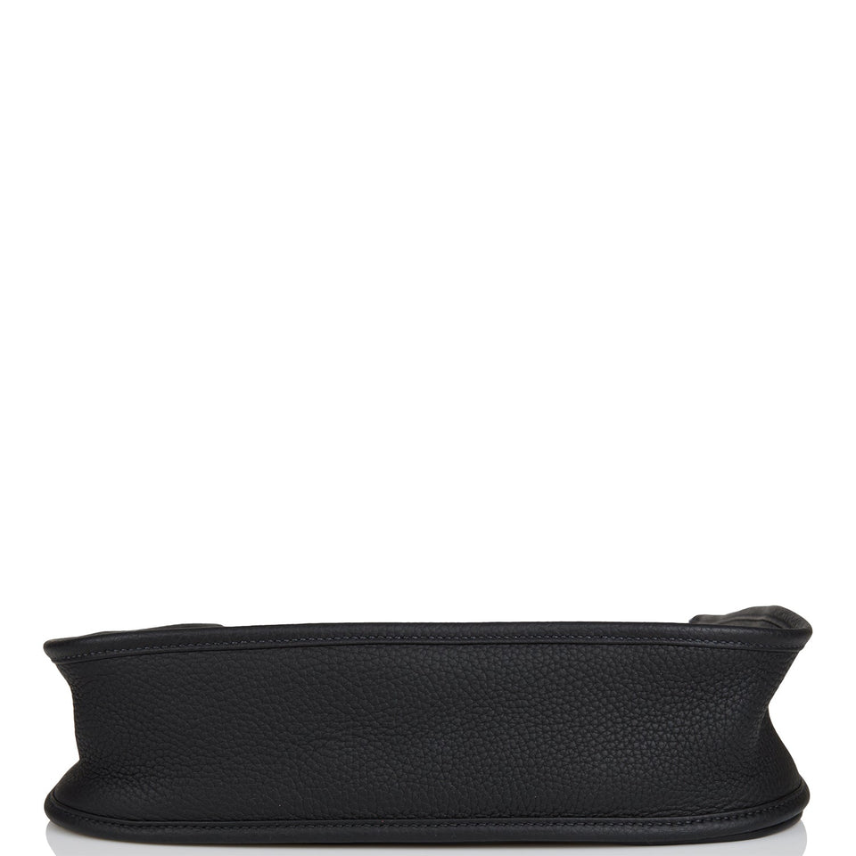 Hermes Evelyne III PM Black Clemence Gold Hardware