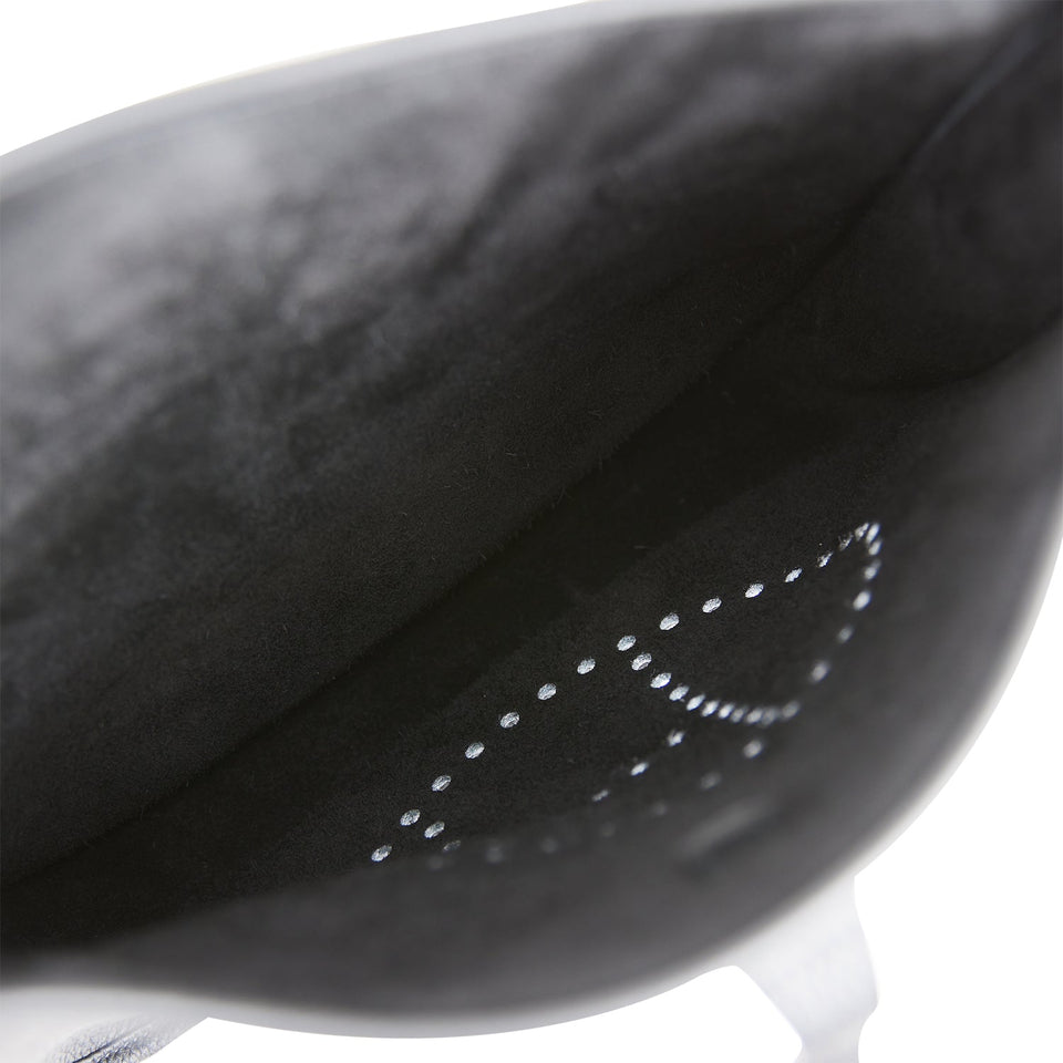 Hermes Evelyne III PM Black Clemence Gold Hardware