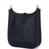 Hermes Evelyne TPM Bleu Nuit Clemence Gold Hardware