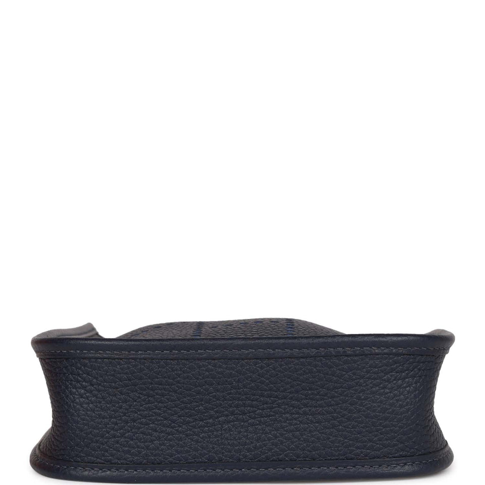 Hermes Evelyne TPM Bleu Nuit Clemence Gold Hardware