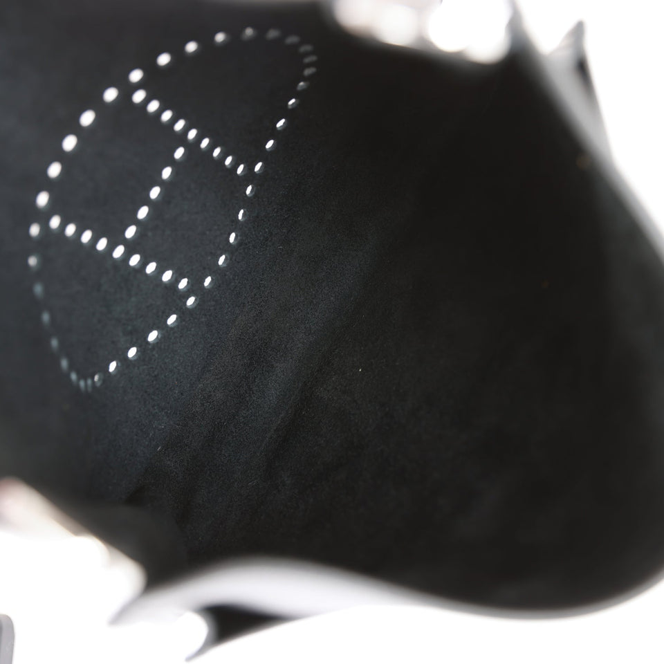 Hermes Evelyne III GM Black Clemence Palladium Hardware