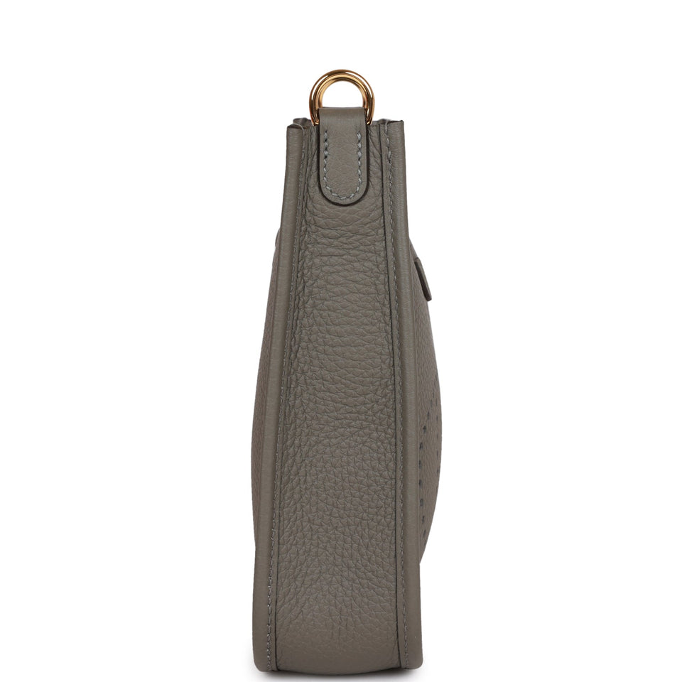 Hermes Evelyne TPM Gris Meyer Clemence Gold Hardware