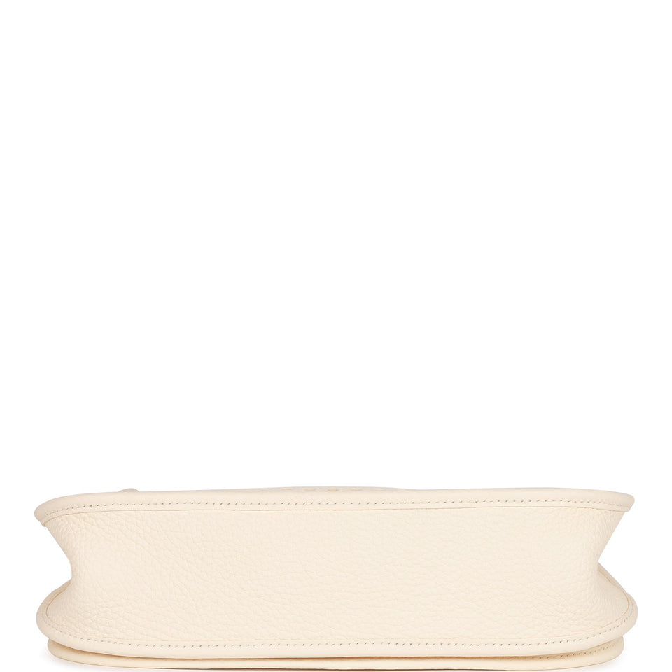 Hermes Evelyne III PM Nata Clemence Gold Hardware