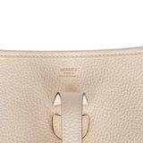 Hermes Evelyne III PM Nata Clemence Gold Hardware