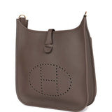 Hermes Evelyne III PM Etain Clemence Gold Hardware