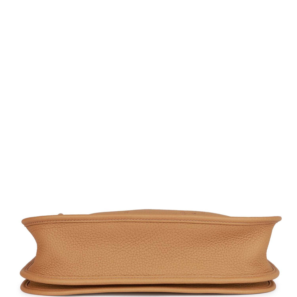 Hermes Evelyne III PM Biscuit Clemence Gold Hardware