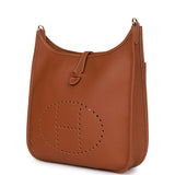 Hermes Evelyne III PM Gold Clemence Gold Hardware