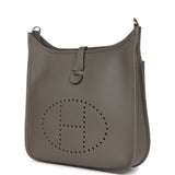 Hermes Evelyne III PM Gris Meyer Clemence Palladium Hardware