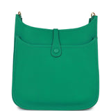Hermes Evelyne III PM Vert Jade Clemence Gold Hardware