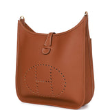 Hermes Evelyne III PM Gold Clemence Gold Hardware