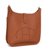 Hermes Evelyne III PM Gold Clemence Gold Hardware