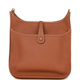 Hermes Evelyne III PM Gold Clemence Gold Hardware