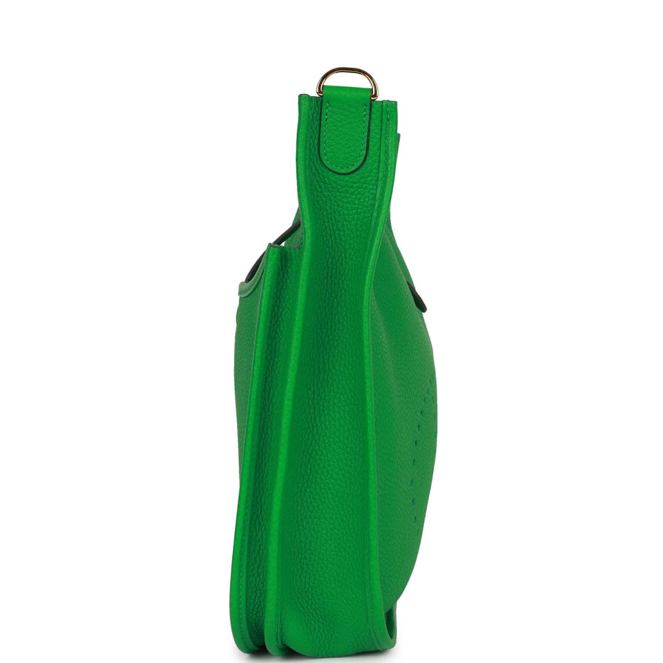 Hermes Evelyne III PM Bambou Clemence Gold Hardware