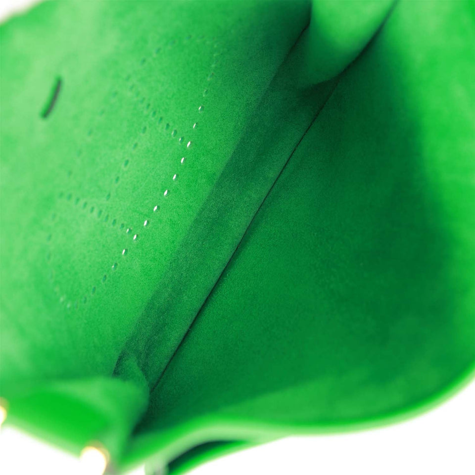 Hermes Evelyne III PM Bambou Clemence Gold Hardware