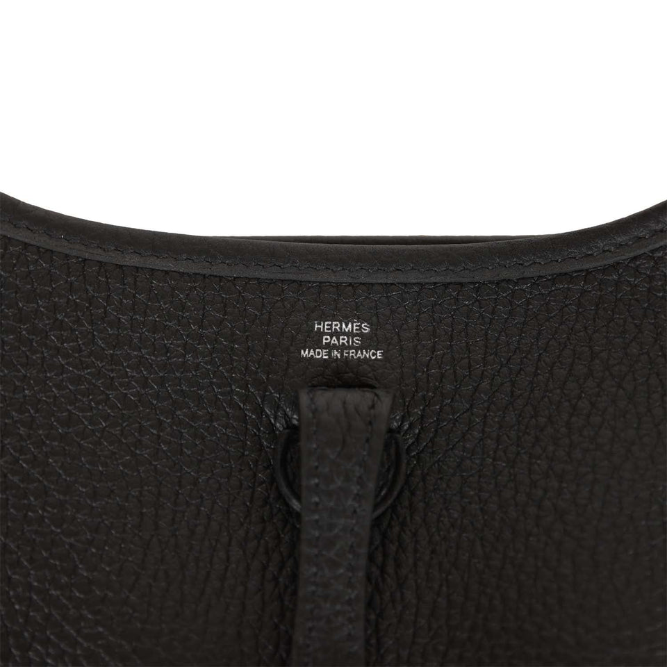 Hermes Evelyne TPM Black Clemence Palladium Hardware