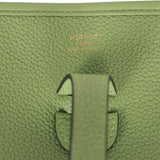 Hermes Evelyne III PM Vert Criquet Clemence Gold Hardware