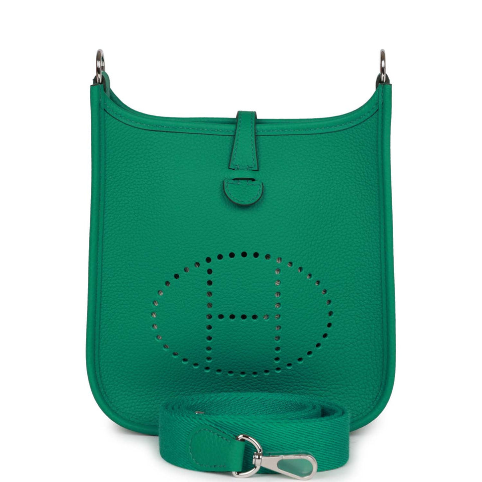 Hermes Evelyne TPM Vert Jade Clemence Palladium Hardware