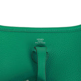Hermes Evelyne TPM Vert Jade Clemence Palladium Hardware
