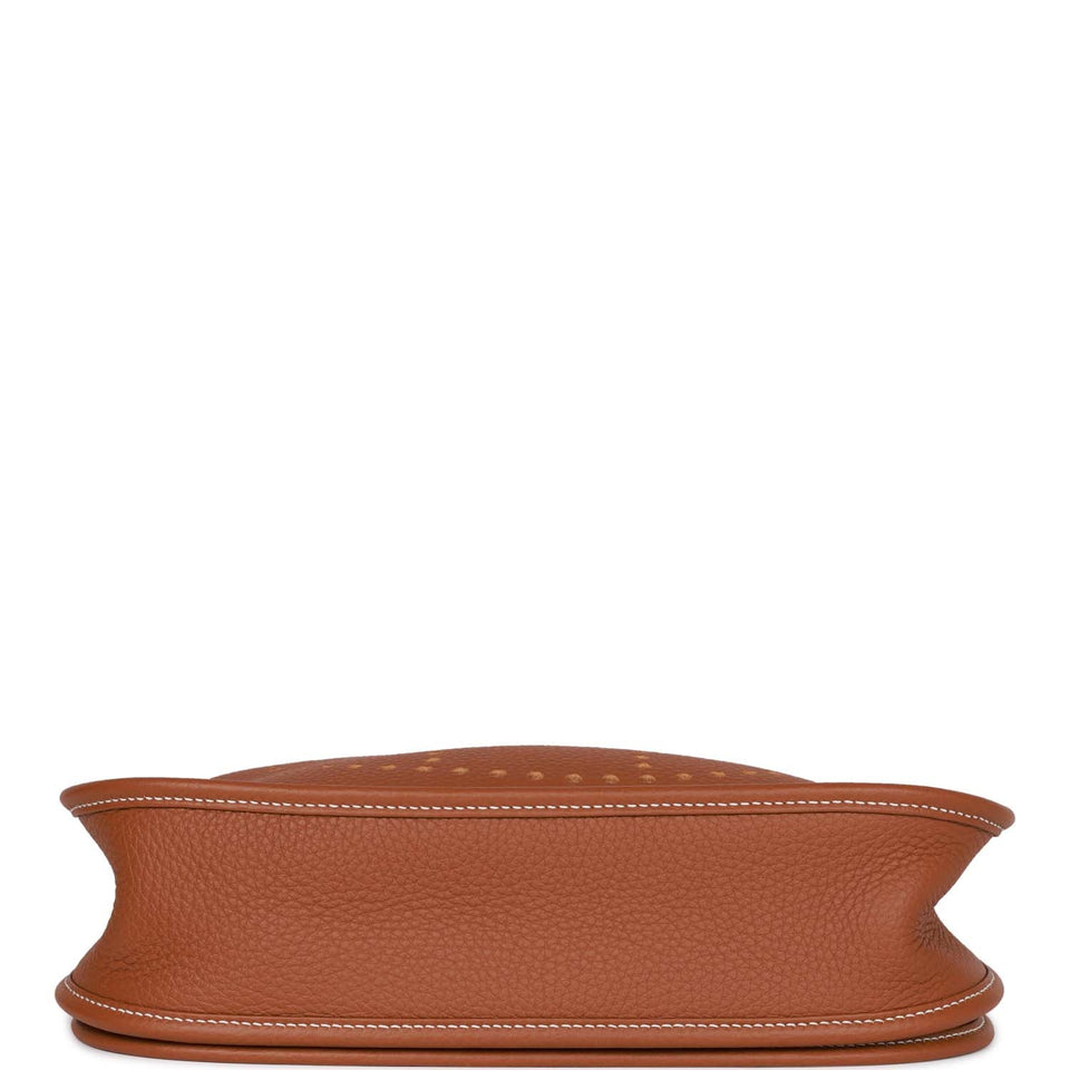 Hermes Evelyne III PM Gold Clemence Gold Hardware