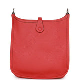 Hermes Evelyne TPM Rouge Tomate Clemence Palladium Hardware