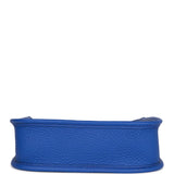 Hermes Evelyne TPM Bleu Electric Clemence Gold Hardware