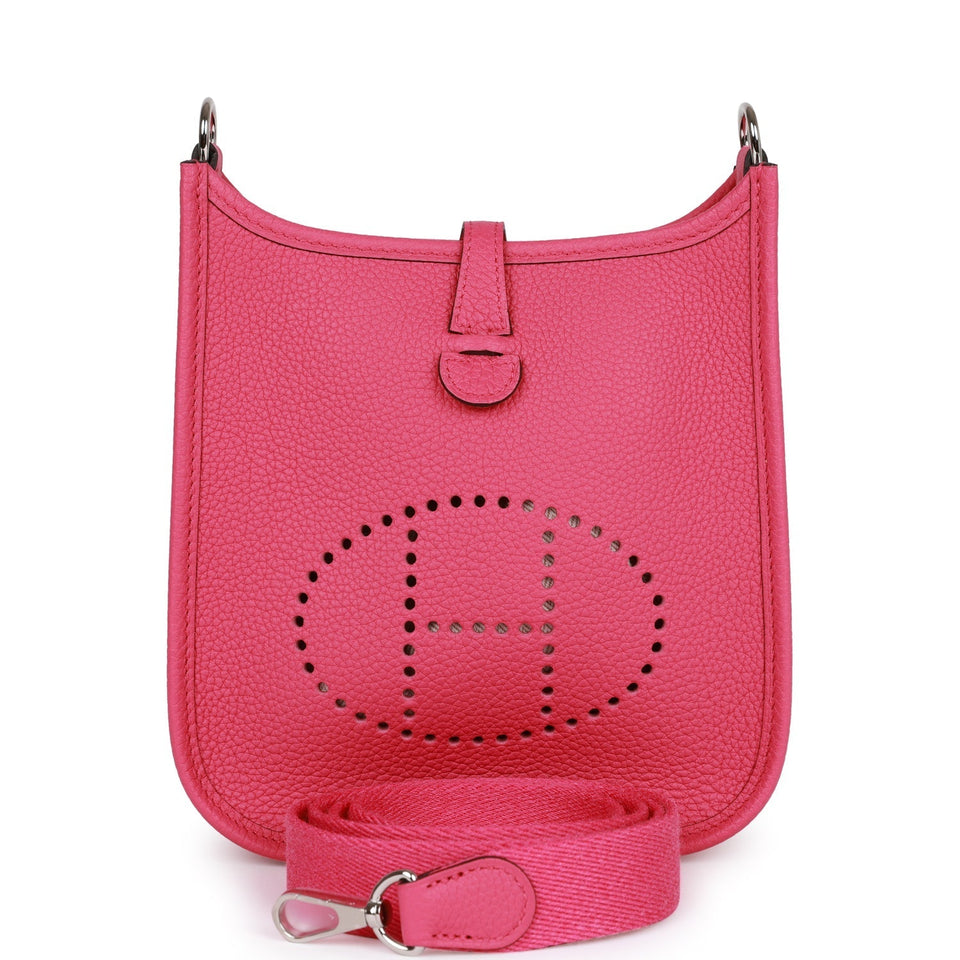 Hermes Evelyne TPM Rose Shocking Maurice Palladium Hardware
