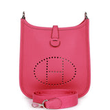 Hermes Evelyne TPM Rose Shocking Maurice Palladium Hardware