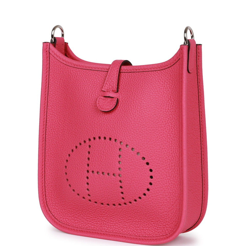 Hermes Evelyne TPM Rose Shocking Maurice Palladium Hardware