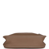 Hermes Evelyne III PM Etoupe Clemence Palladium Hardware