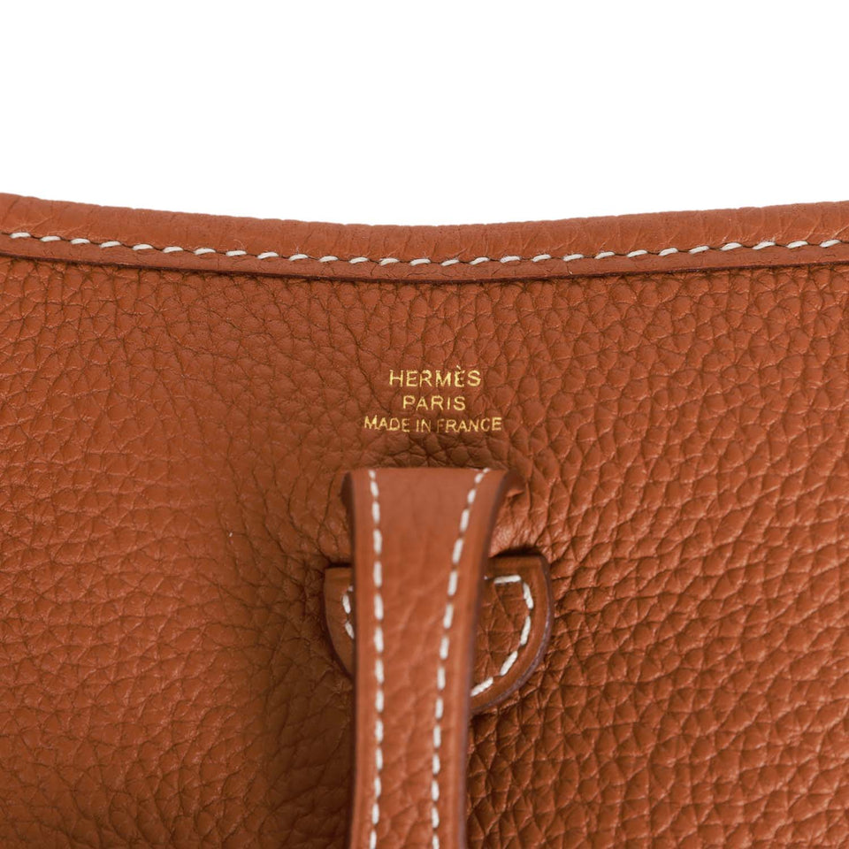 Hermes Evelyne TPM Gold Maurice Gold Hardware