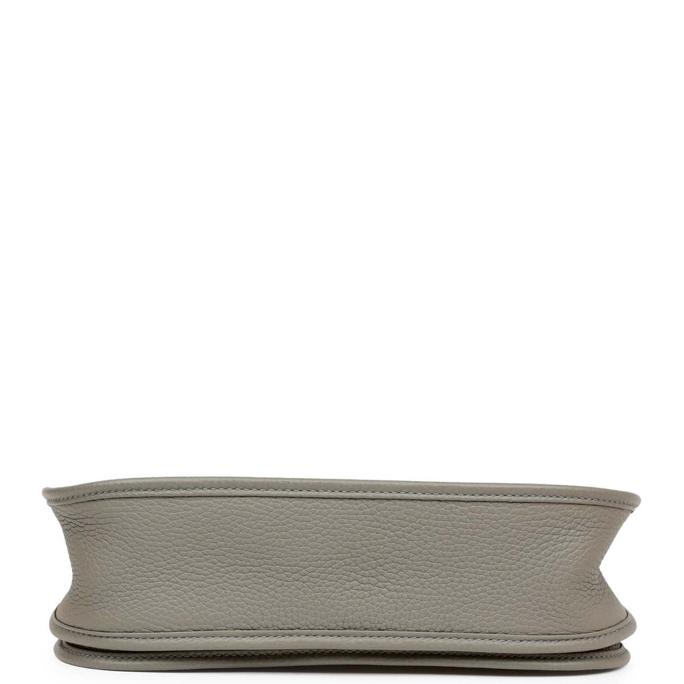 Hermes Evelyne III PM Gris Meyer Clemence Palladium Hardware