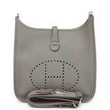 Hermes Evelyne III PM Gris Meyer Clemence Palladium Hardware