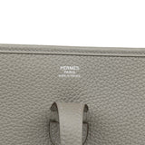Hermes Evelyne III PM Gris Meyer Clemence Palladium Hardware
