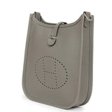 Hermes Evelyne TPM Gris Meyer Clemence Palladium Hardware