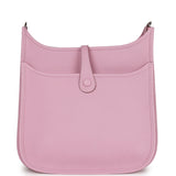 Hermes Evelyne III PM Mauve Sylvestre Clemence Palladium Hardware